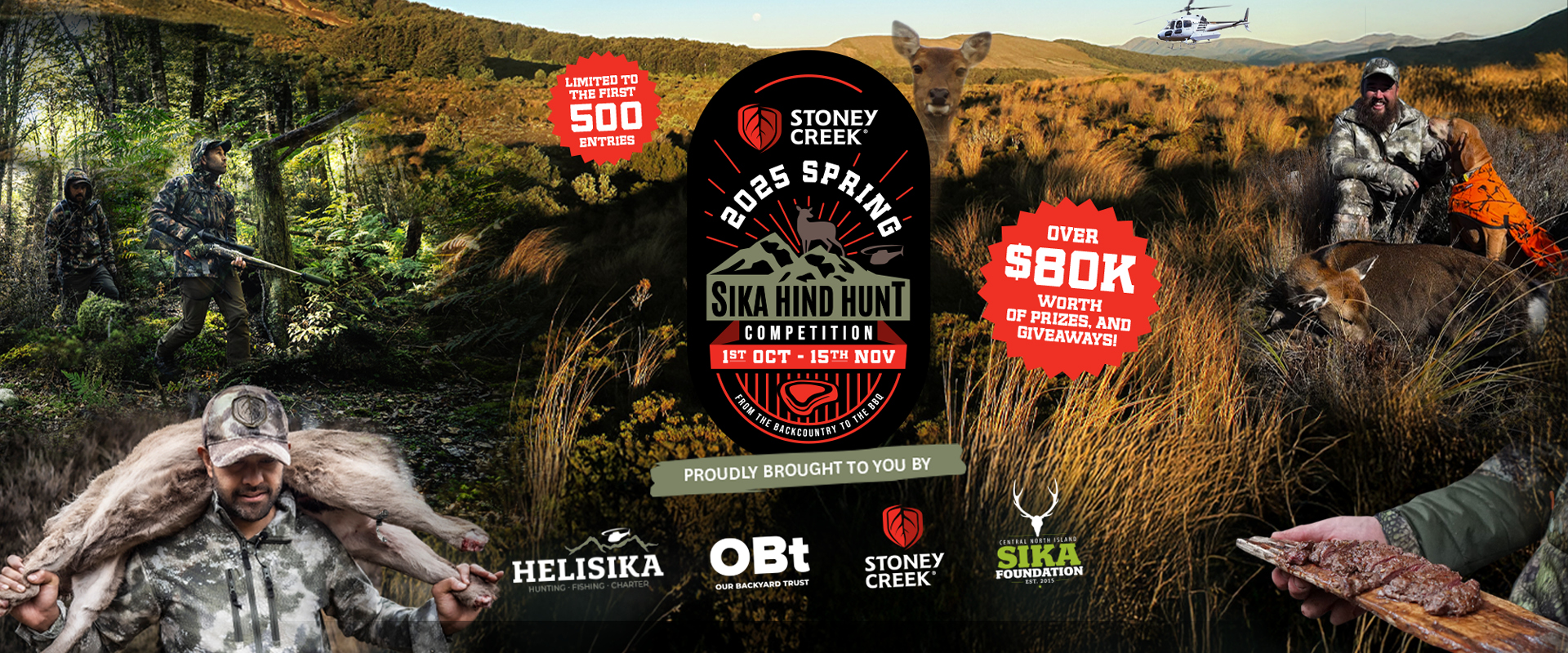1920x800px WEB BANNER Spring Sika Hind Hunt